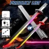 Galactic Glow Interactive LED Light Sword with Sound FX