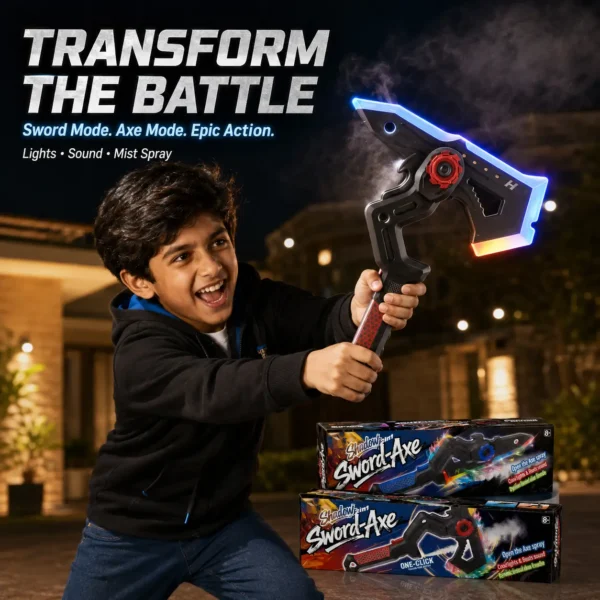 BladeShift X – 2-in-1 Transforming Sword Axe