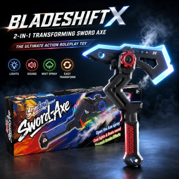 BladeShift X 2 in 1 Axe Sword 3 BladeShift X – 2-in-1 Transforming Sword Axe