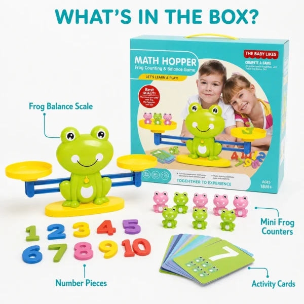 Math Hopper – Frog Counting & Balance Game
