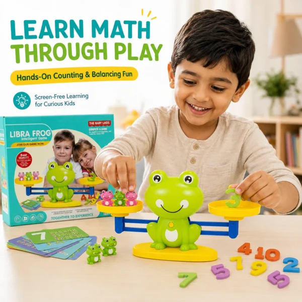 Math Hopper – Frog Counting & Balance Game