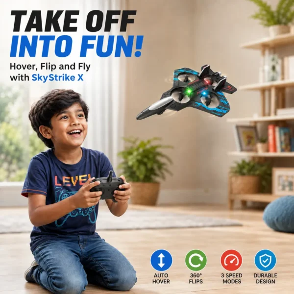 SkyStrike X – VTOL RC Fighter Jet