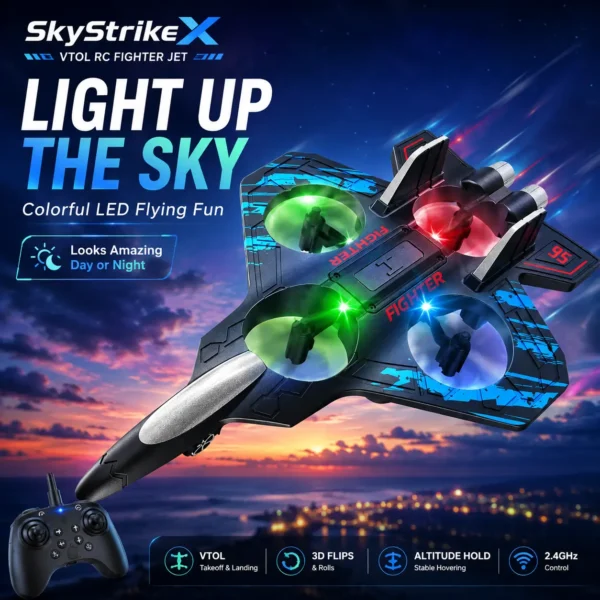 SkyStrike X – VTOL RC Fighter Jet