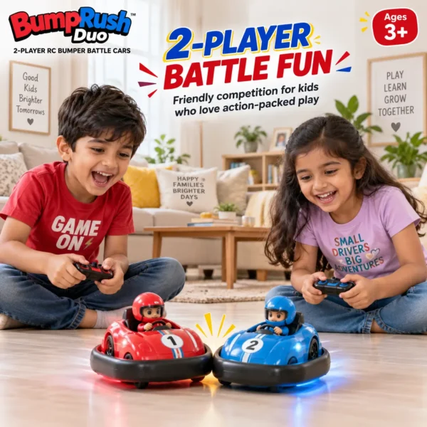 BumpRush Duo - 2 Player RC Bumper Cars