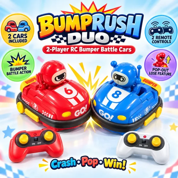 Bump Rush Duo BumpRush Duo - 2 Player RC Bumper Cars