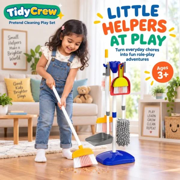 TidyCrew – Pretend Cleaning Play Set