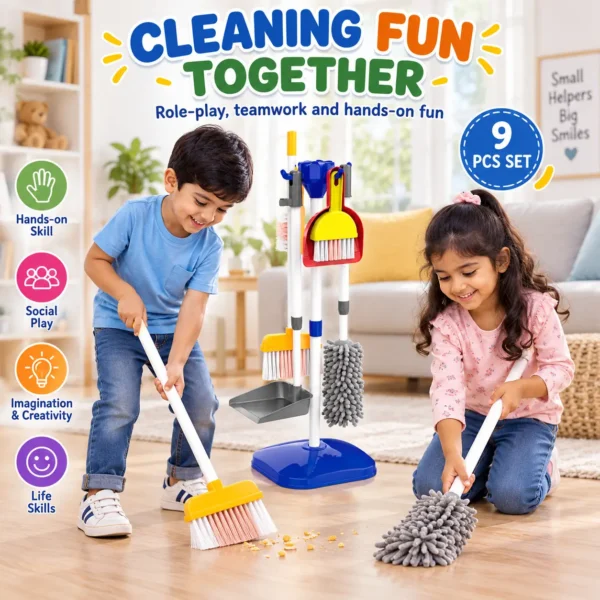 TidyCrew – Pretend Cleaning Play Set
